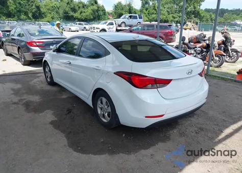 2015 Hyundai Elantra Se from USA, damaged, VIN 5NPDH4AE0FH602050